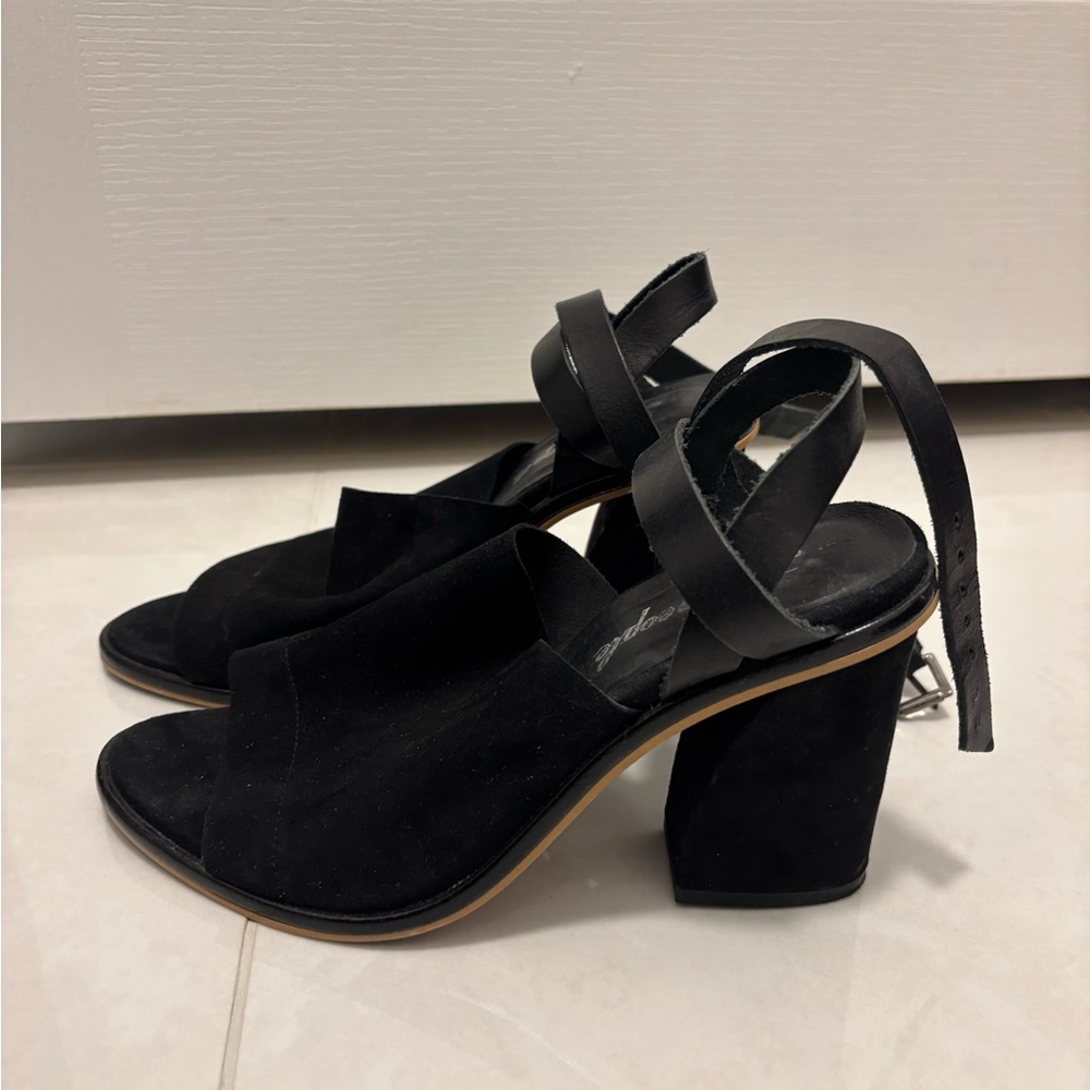 Free People Suede Heels